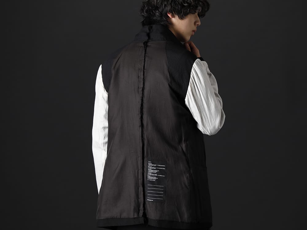 ヌード マサヒコマルヤマ 2022-23AW - ブランドらしいディテールのリバーシブルジャケット - NU-1651(リバーシブル オーバーサイズ ジャケット) - 2-009