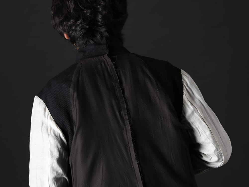 ヌード マサヒコマルヤマ 2022-23AW - ブランドらしいディテールのリバーシブルジャケット - NU-1651(リバーシブル オーバーサイズ ジャケット) - 2-011