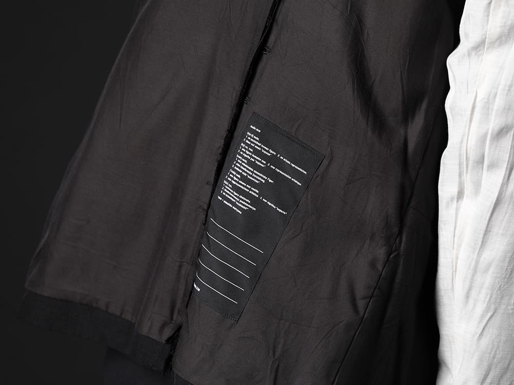 ヌード マサヒコマルヤマ 2022-23AW - ブランドらしいディテールのリバーシブルジャケット - NU-1651(リバーシブル オーバーサイズ ジャケット) - 2-012