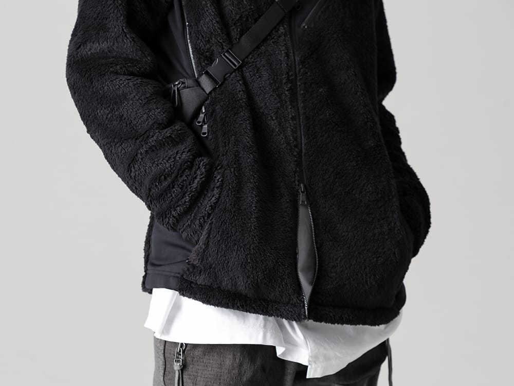 RIPVANWINKLE 2022-23AW A boa jersey and a bag to help you choose items that are easy to move around  - RB-445-Black - Boa Jersey Black - RB-402-White - Cross Jersey L/S White - CC-28927 - New Gironde Coated Canvas 2-002