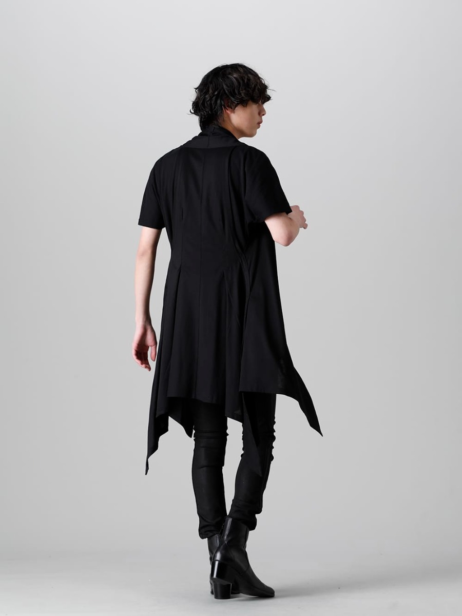 THE ONENESS 2022-23AW - THE ONENESS 2022-23AW collection is now available both in-store and online from now! - OB-TRN01-053-Black(Viscose Organic TERRON Black) - 1-010