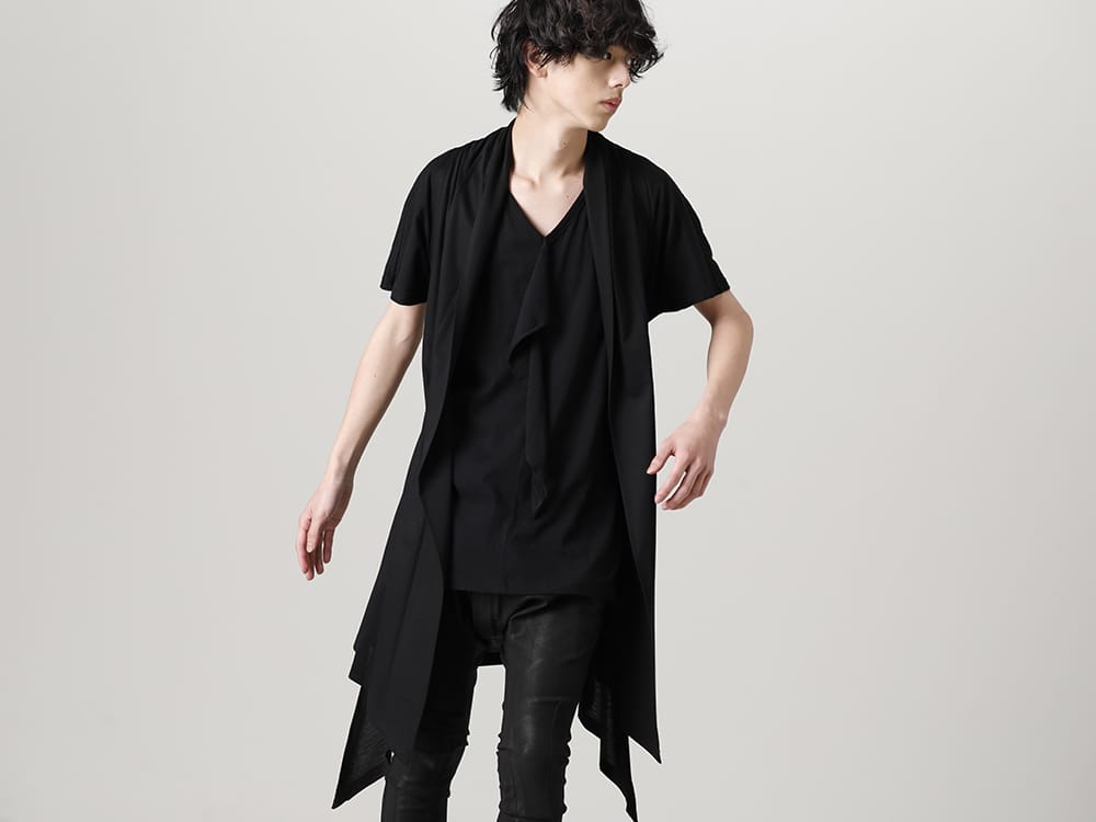 THE ONENESS 2022-23AW - THE ONENESS 2022-23AW collection is now available both in-store and online from now! - OB-TRN01-053-Black(Viscose Organic TERRON Black) - 1-011