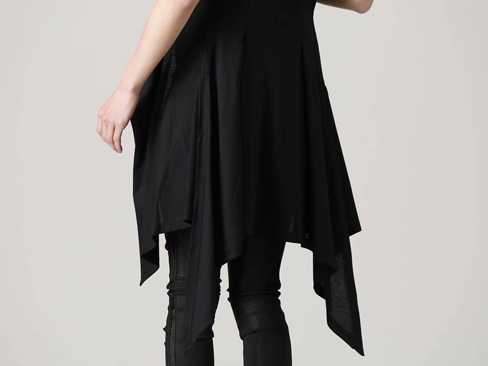 THE ONENESS 2022-23AW - THE ONENESS 2022-23AW collection is now available both in-store and online from now! - OB-TRN01-053-Black(Viscose Organic TERRON Black) - 1-017