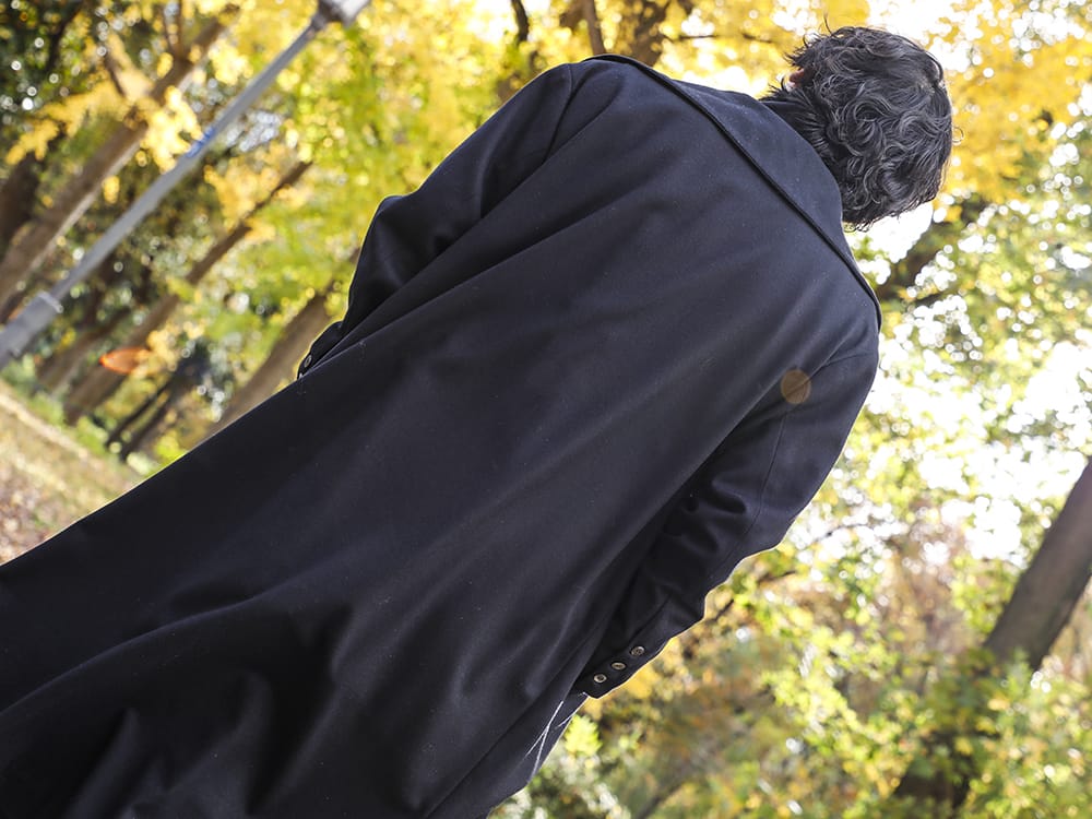 kujaku 2022-23AW - Vest that adds impact to minimalist style - KJ-22AW01(suzuran coat) - 2-003