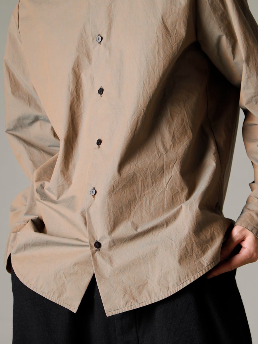 GARMENT REPRODUCTION OF WORKERS(ガーメント リプロダクション オブ ワーカース) 22-23AW(秋冬) 単品でも魅力的なNOUSANの定番シャツとKLASICAのミドルゲージニット - Shirt-a-Tamamushi 玉虫 シャツ 3-002