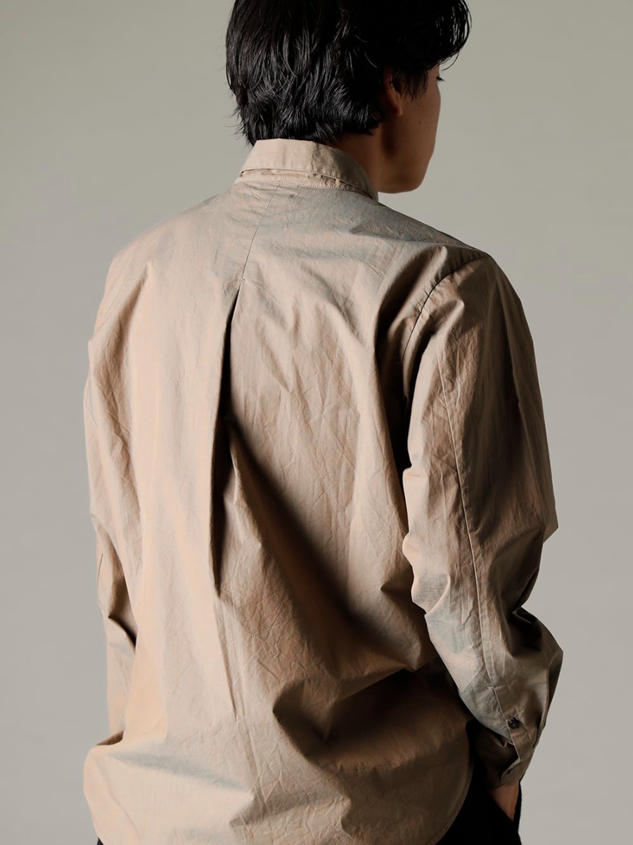 GARMENT REPRODUCTION OF WORKERS(ガーメント リプロダクション オブ ワーカース) 22-23AW(秋冬) 単品でも魅力的なNOUSANの定番シャツとKLASICAのミドルゲージニット - Shirt-a-Tamamushi 玉虫 シャツ 3-003