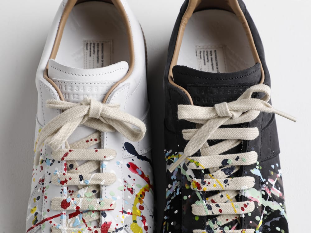 Introducing Maison Margiela painted sneakers!! - FASCINATE BLOG