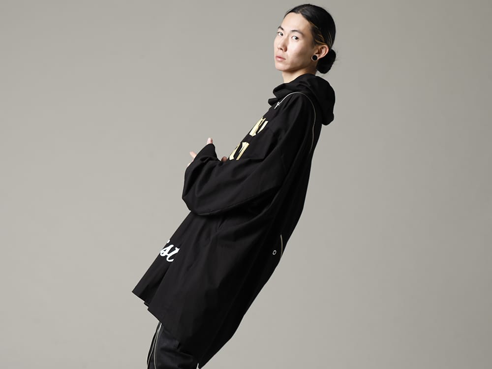 タカヒロミヤシタ ザソロイスト 2022-23AW - TAKAHIROMIYASHITATheSoloist.(タカヒロミヤシタ ザソロイスト) 2022-23AWコレクションより新作フーディーが入荷！店頭・通販共に販売中！ - sc.0006AW22(ダブルジップ バルーンシェイプド バラクラバ ネック シャツ) - 1-005