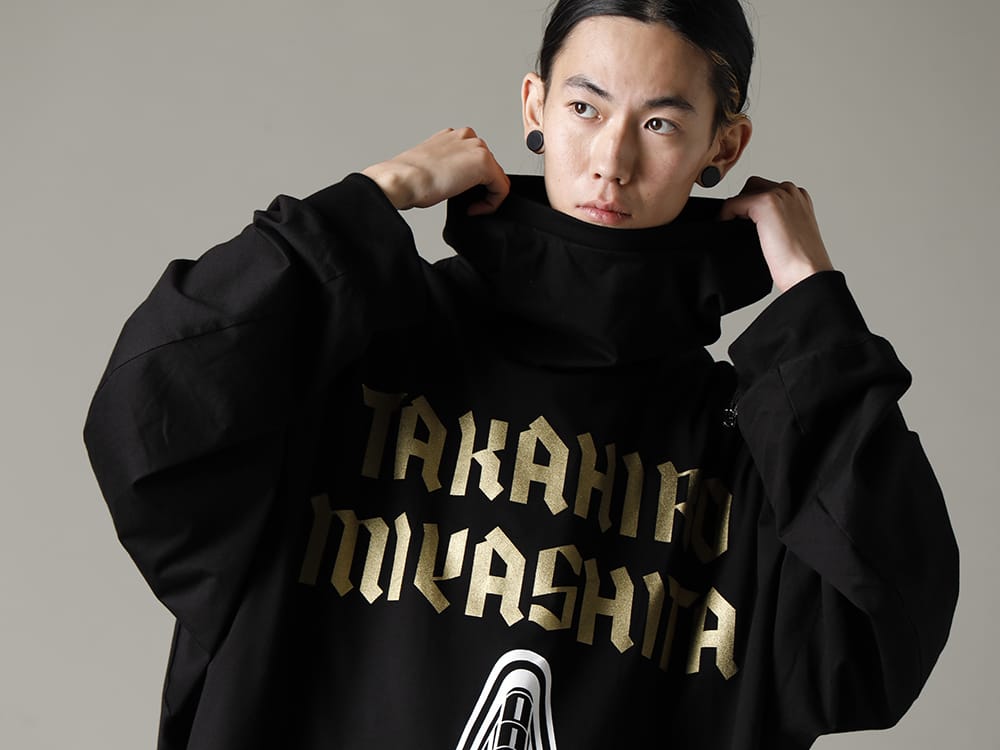 タカヒロミヤシタ ザソロイスト 2022-23AW - TAKAHIROMIYASHITATheSoloist.(タカヒロミヤシタ ザソロイスト) 2022-23AWコレクションより新作フーディーが入荷！店頭・通販共に販売中！ - sc.0006AW22(ダブルジップ バルーンシェイプド バラクラバ ネック シャツ) - 1-007