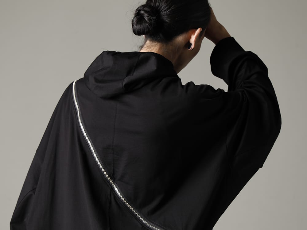 タカヒロミヤシタ ザソロイスト 2022-23AW - TAKAHIROMIYASHITATheSoloist.(タカヒロミヤシタ ザソロイスト) 2022-23AWコレクションより新作フーディーが入荷！店頭・通販共に販売中！ - sc.0006AW22(ダブルジップ バルーンシェイプド バラクラバ ネック シャツ) - 1-008