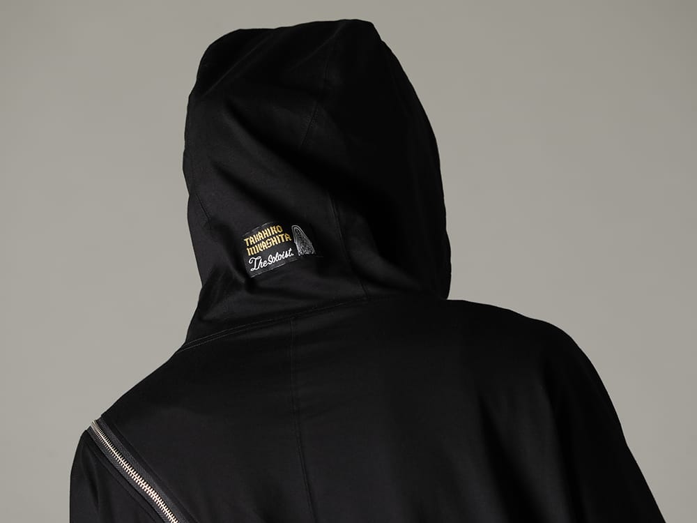 タカヒロミヤシタ ザソロイスト 2022-23AW - TAKAHIROMIYASHITATheSoloist.(タカヒロミヤシタ ザソロイスト) 2022-23AWコレクションより新作フーディーが入荷！店頭・通販共に販売中！ - sc.0006AW22(ダブルジップ バルーンシェイプド バラクラバ ネック シャツ) - 1-012