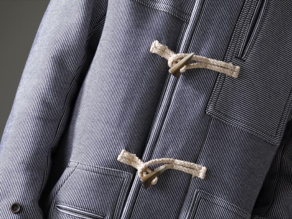 individual sentiments 22-23AW Details and material expressions that add atmosphere to basic designs  - CO44-HC2duffle coat SH21-LCW9-Ecru White Basic Shirt Ecru White 2-003