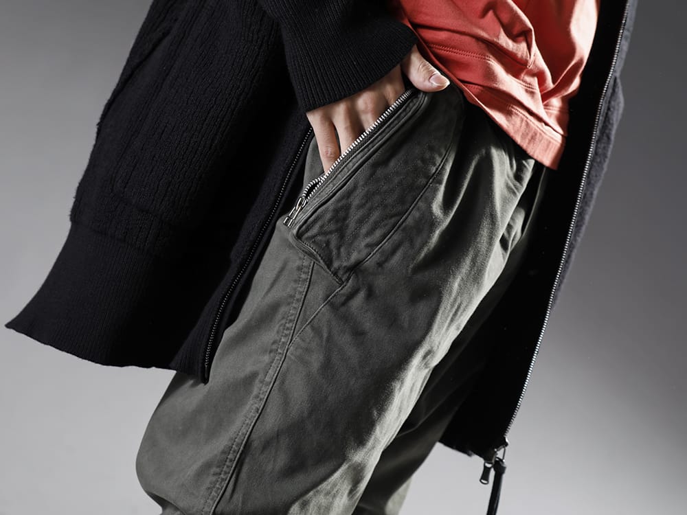 RIPVANWINKLE - リップヴァンウィンクル 2022-23AW 合わせは黒との相性が抜群なカラーのアイテムで - RB-410-D.Khaki モーターサイクル イージー D.カーキ 3-003