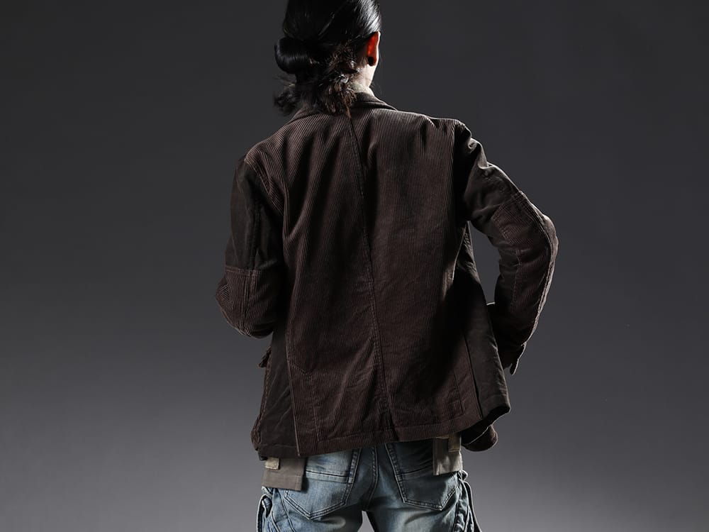 The Viridi-anne 2022-23AW Corduroy Jacket JULIUS Mix Style