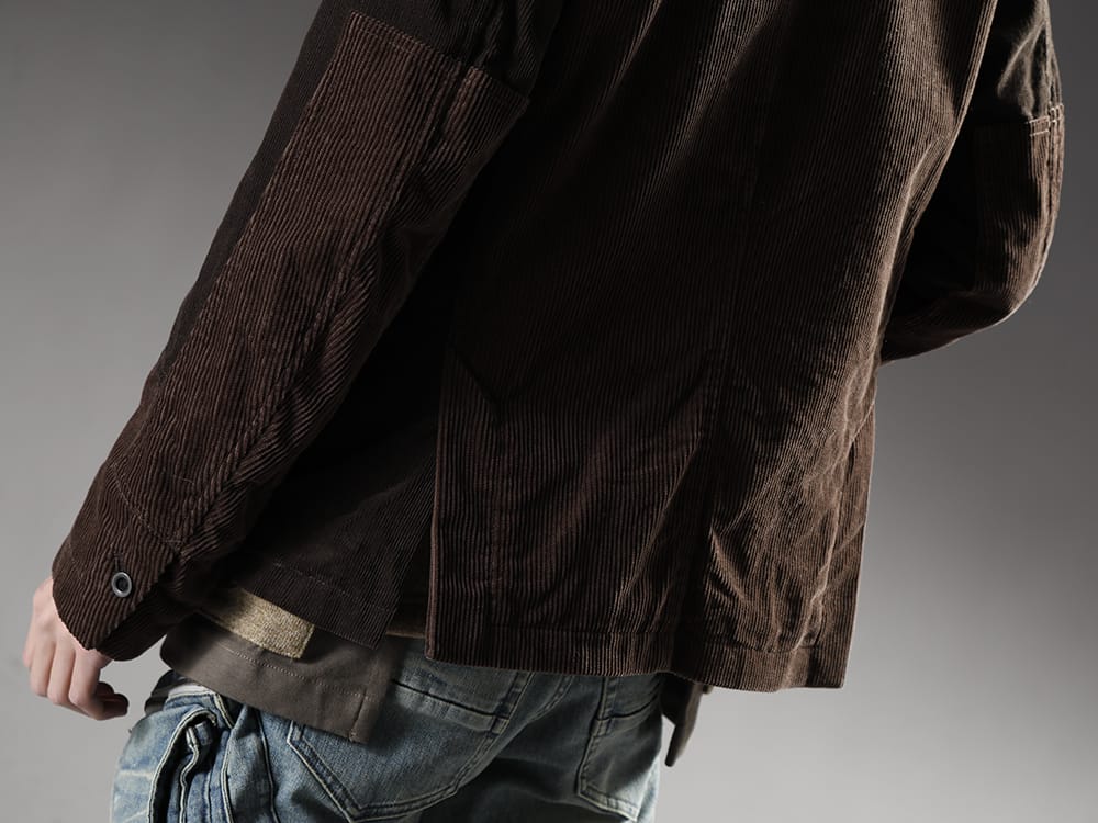 ザ ヴィリディアン 2022-23AW - コーデュロイ素材で秋冬シーズンの雰囲気を感じれるテーラードジャケット - VI-3520-06(コーデュロイ ジャケット) - 2-008