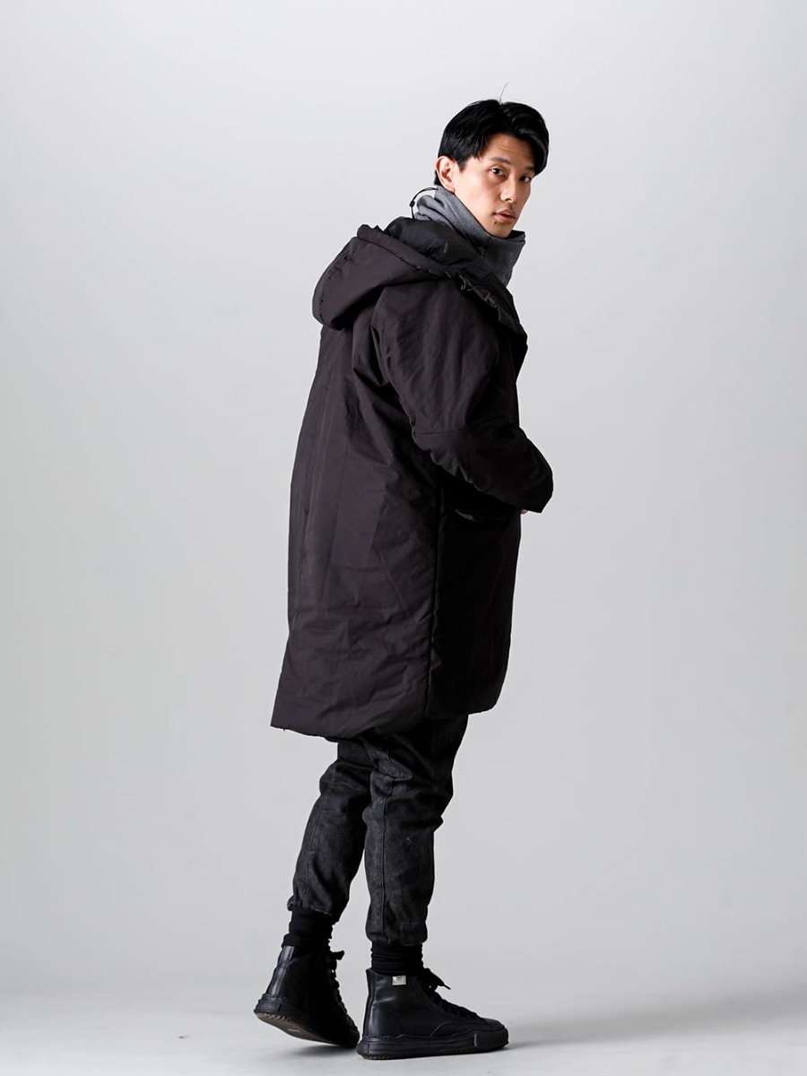 LANTERN 22-23AW スタイリング Lantern's heating hooded coat style with excellent cold resistance
The main item of this styling is the 