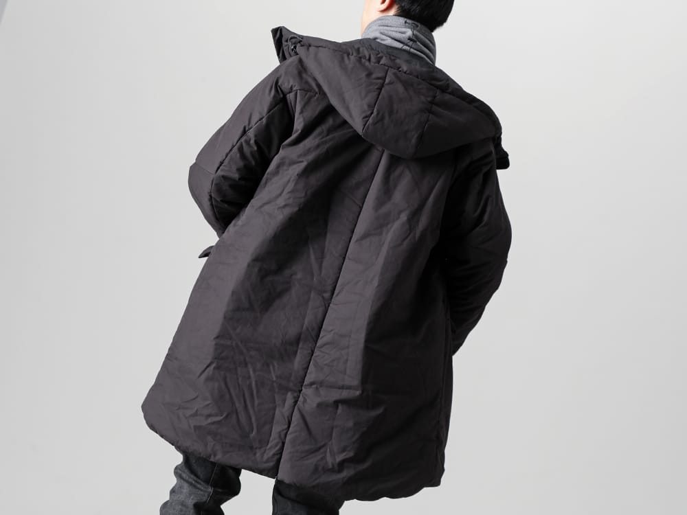 LANTERN 22-23AW Here are some styling recommendations to use with this hooded coat that is perfect for winter.  - MMA-LAN-05-Heating Hooded Coat - 写っている商品の品番と商品名2-3 2-002