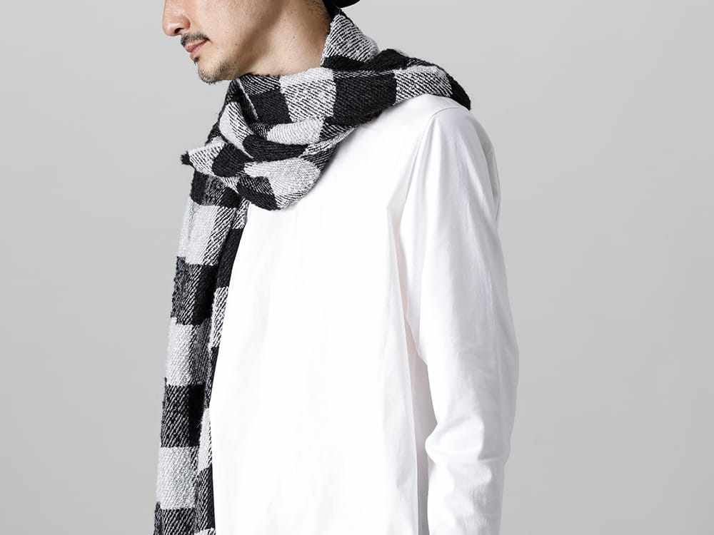 RIPVANWINKLE 2022-23AW White-colored innerwear that is precious among the collection  - RB-402-White - Cross Jersey L/S White - RB-454 - Stole 2-001