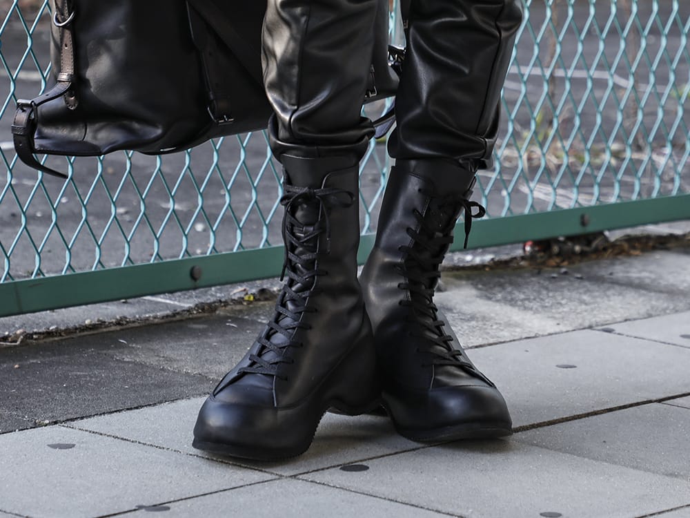 ザ ヴィリディアン 2022-23AW - 立体的なシルエットを作り出すパンツ - VI-3554-09(インヒールブーツ) - 3-005