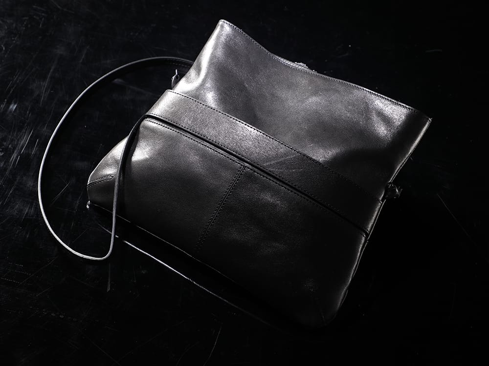 PATRICK STEPHAN 2022-23AW - The leather bag is a gift that will grow in love with you as it ages. - 162ABG09(Leather poche enveloppe) - 2-001