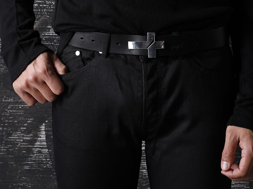 kiryuyrik 2022-23AW - A belt is a gift that can also be used to accentuate your styling. - KN-UAC93-01(Buckle) KN-HBLT02-04(Belt) - 3-009