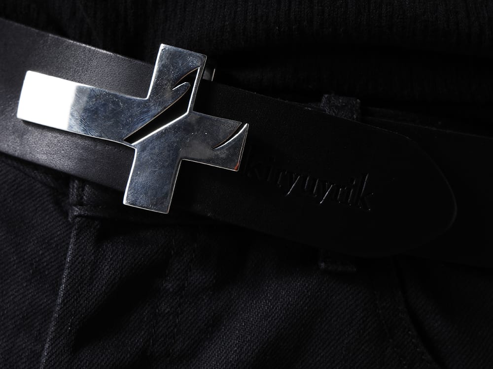 kiryuyrik 2022-23AW - A belt is a gift that can also be used to accentuate your styling. - KN-UAC93-01(Buckle) KN-HBLT02-04(Belt) - 3-010