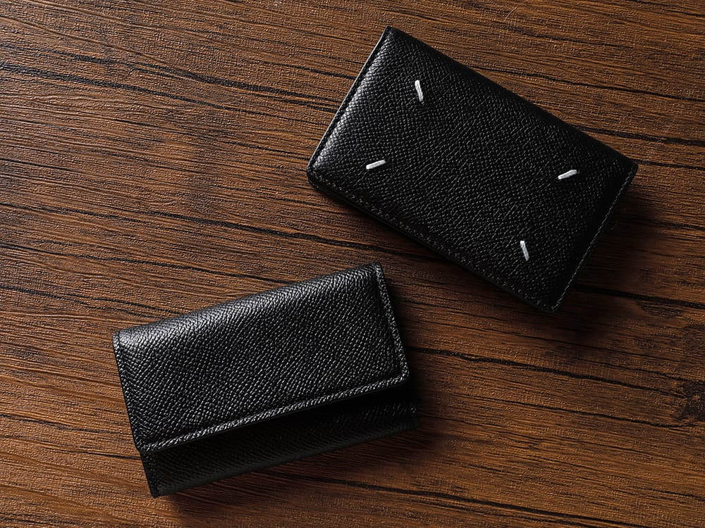 Maison Margiela 2022-23AW - Maison Margiela お勧め小物紹介Vol.4 Simple is the best business card case and key case that have been stripped of waste! - SA3VX0005 - Business Card Case - S55UA0026 - Keyring Wallet