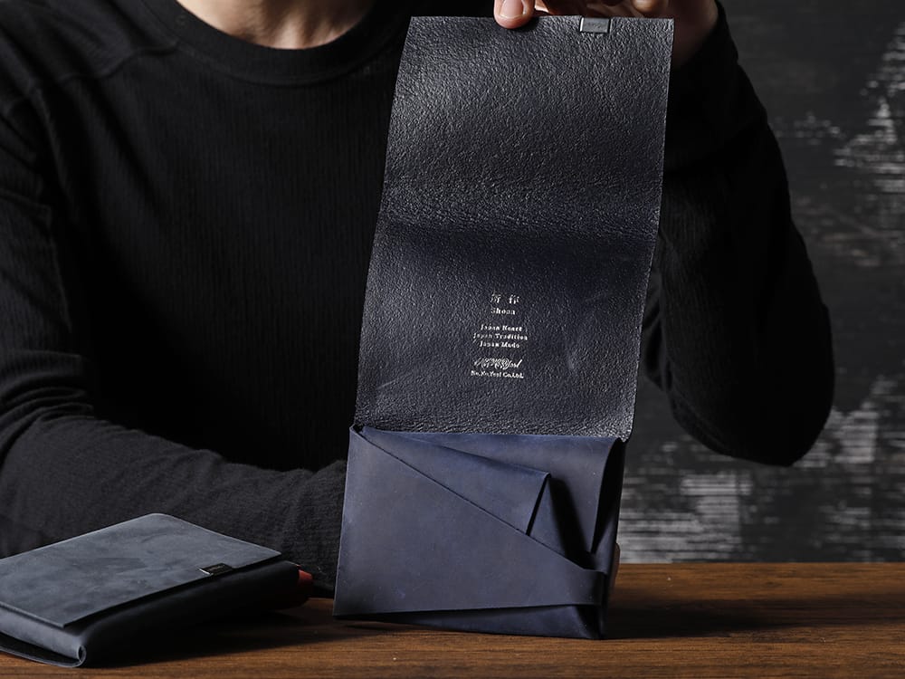 Shosa - No,No,Yes! Pocket-Size Nubuck Leather Short Wallet 1.0 - Shosa - No,No,Yes! Shosa - No,No,Yes! Short Wallet 1.0 Oil Nubuck 3-003