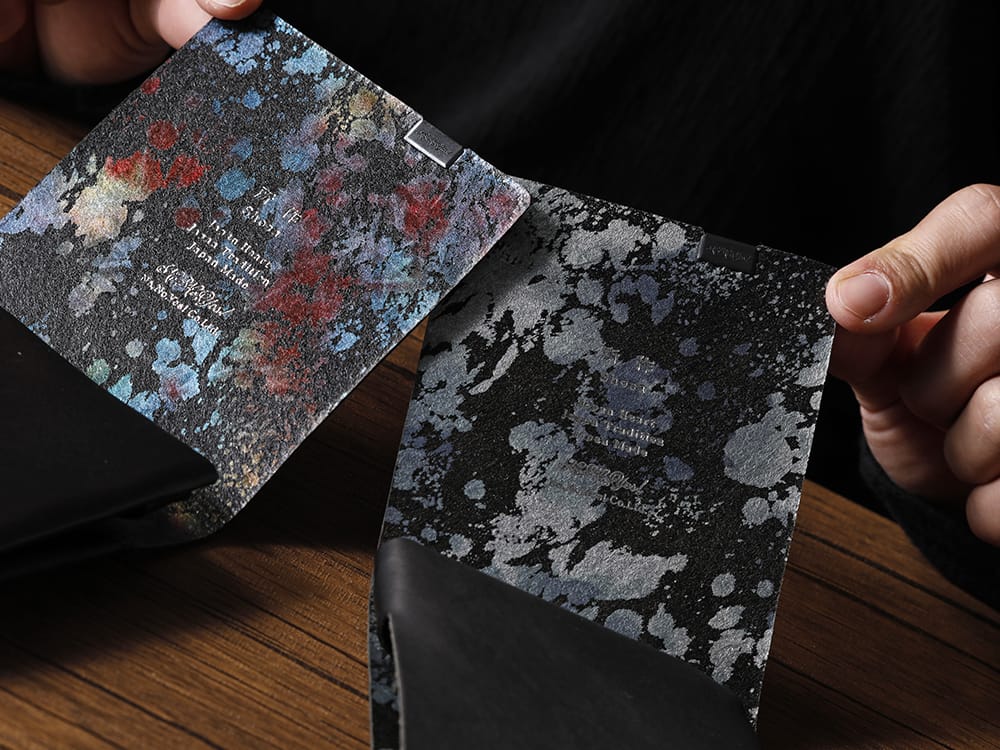 所作 - Shosa - No No Yes! ポケットに収まりの良いコンパクトウォレット「ショートウォレット2.0」！  - SHO-SHORT1-BLK-AURORA - 所作 Shosa - No,No,Yes! ブラック×オーロラ ショートウォレット1.0 - SHO-SHORT1-BLK-FLORALSP - 所作 Shosa - No,No,Yes! ブラック×フローラルシルバーSP ショートウォレット1.0 2-001