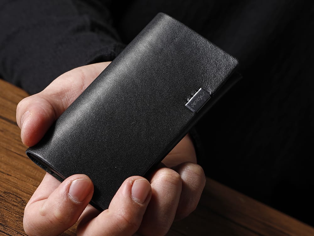 所作 - Shosa - No No Yes! shosaのデザイン・世界観を気軽にお試し頂ける「カードケース」！ SHO-CARD-BLK-AURORA - 所作 Shosa - No,No,Yes! ブラック×オーロラ カードケース 5-001