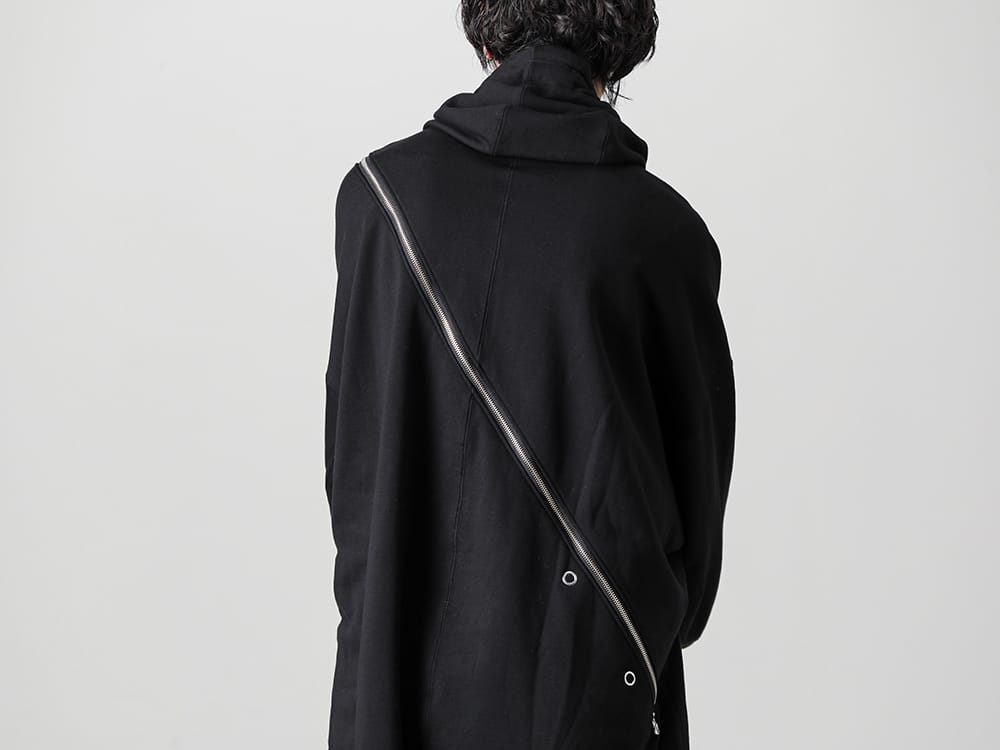 TAKAHIROMIYASHITATheSoloist. 2022-23AW double zip balloon shaped hoodie 2-004