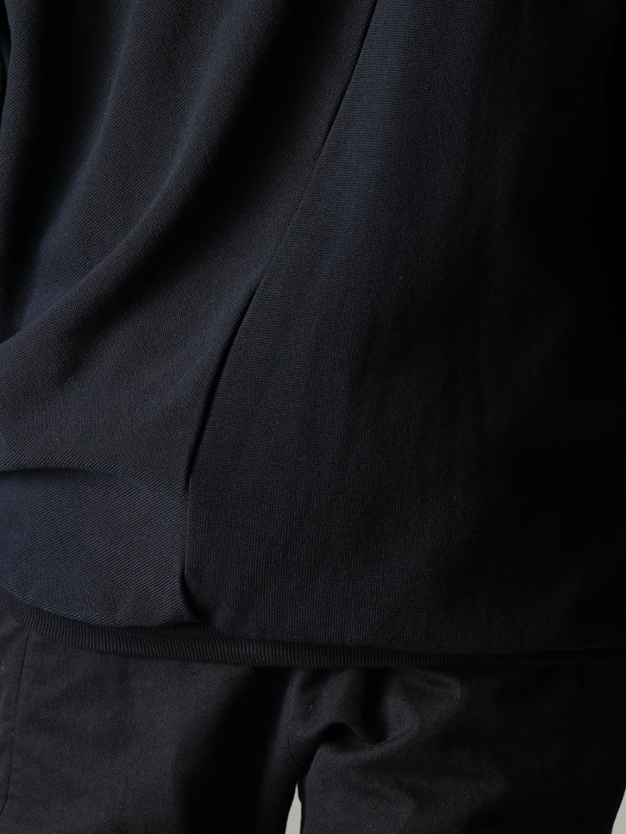 GARMENT REPRODUCTION OF WORKERS(ガーメント リプロダクション オブ ワーカース) 22-23AW(秋冬) カジモド ニットはシンプルながら存在感のあるアイテム - Quasimodo-Knit-Sew-Black カジモド ニット ソー ブラック 3-004