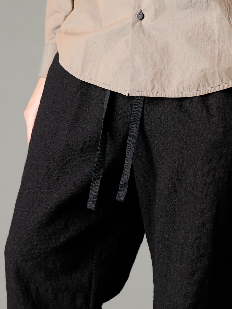 NOUSAN(ノウザン) 22-23AW(秋冬) 冬のファッションに少しアクセントを - villa-b-22-23aw ワイド イージー パンツ - 988X バックジップミドルブーツ - ホースフルグレインレザー - 988X 3-005