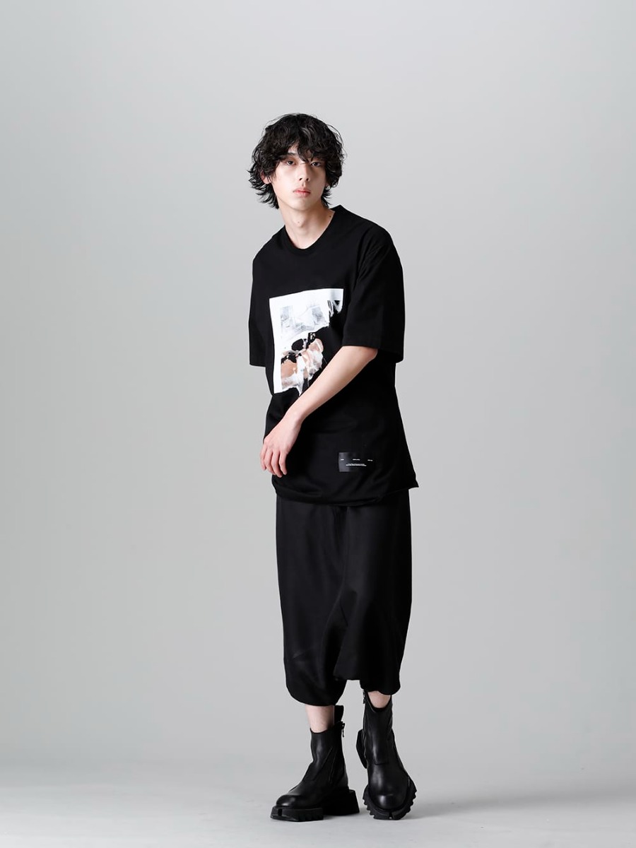 JULIUS 2022-23AW - The third delivery items from the JULIUS 2023PS collection are now available! Available in stores and mail order from now! - 807PAM4(Wool/Rayon Gaba Prism Sarrouel Pants) - 3-001