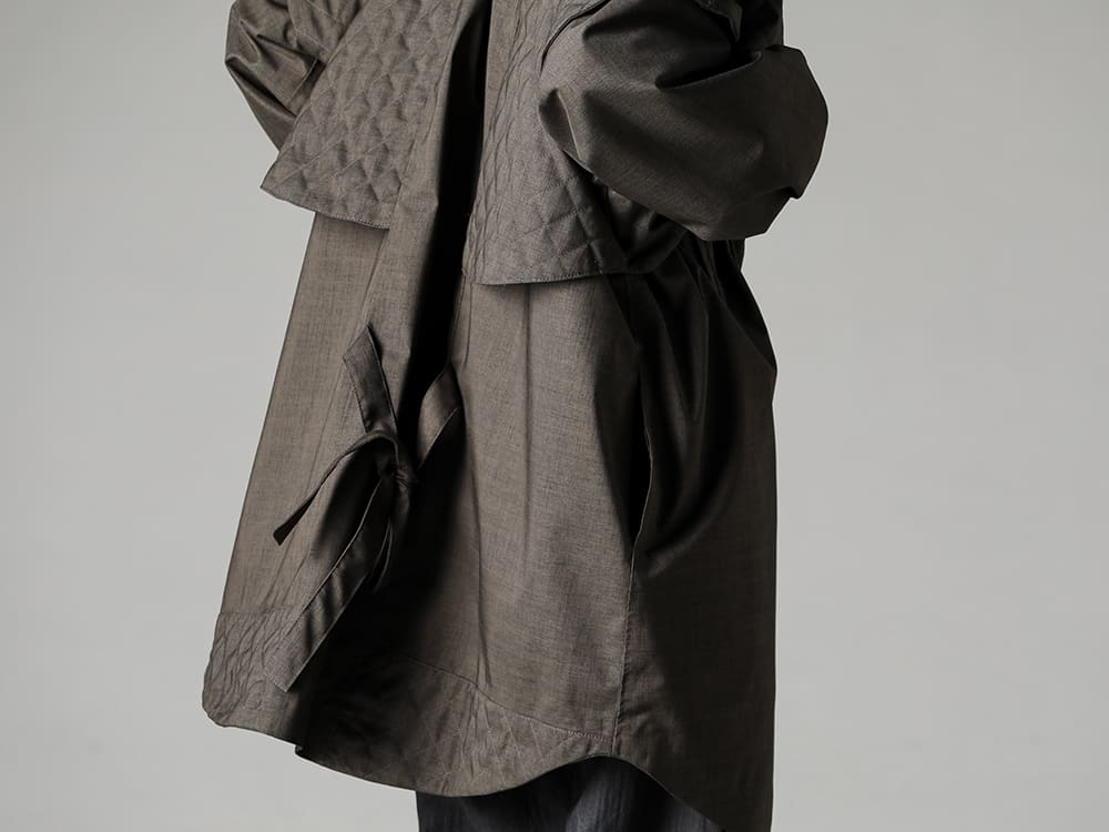 Norwegian Rain-ノルウェージャンレイン 22-23AW(秋冬) 独自のファッション性に加え、随所のディテールまで気を配られたデザイン  - Gdansk-Unisex-Mixed-Army-Green-グダニクス ユニセックス - O14KN2-Mustard-クルーネックニットベストファインメリノウール マスタード  2-003