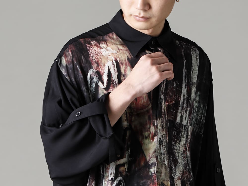 Yohji Yamamoto-ヨウジヤマモト 2022SS(春夏) Yohji Yamamoto-ヨウジヤマモト - 2022SS(春夏) collection Style #1 1-005