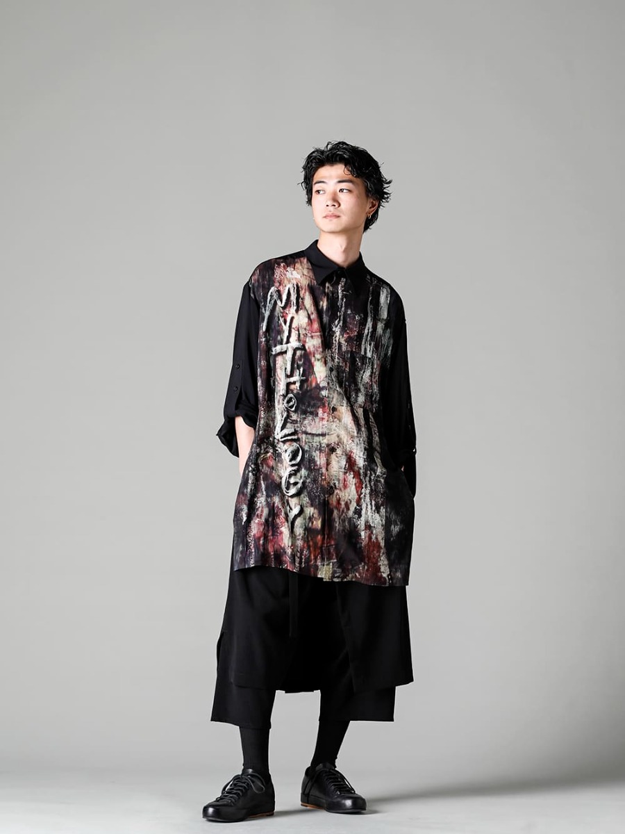 Yohji Yamamoto-ヨウジヤマモト 2022SS(春夏) Yohji Yamamoto-ヨウジヤマモト - 2022SS(春夏) collection Style #1 1-008