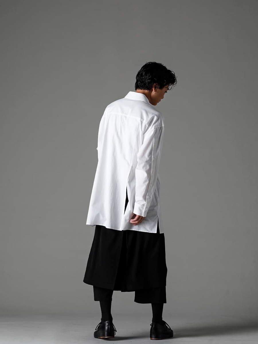 Yohji Yamamoto-ヨウジヤマモト 2022SS(春夏) Yohji Yamamoto-ヨウジヤマモト - 2022SS(春夏) collection Style #2 2-002