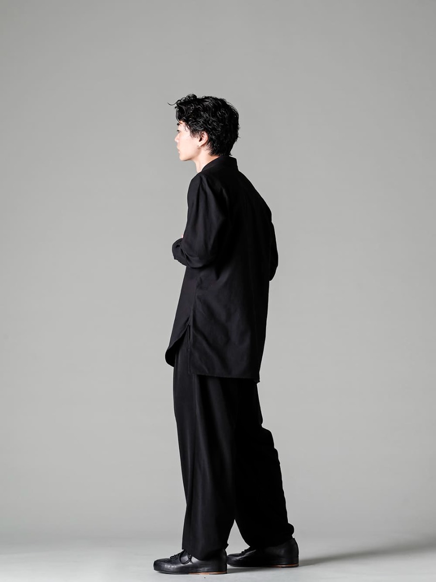 Yohji Yamamoto-ヨウジヤマモト 2022SS(春夏) Yohji Yamamoto-ヨウジヤマモト - 2022SS(春夏) collection Style #3 3-002