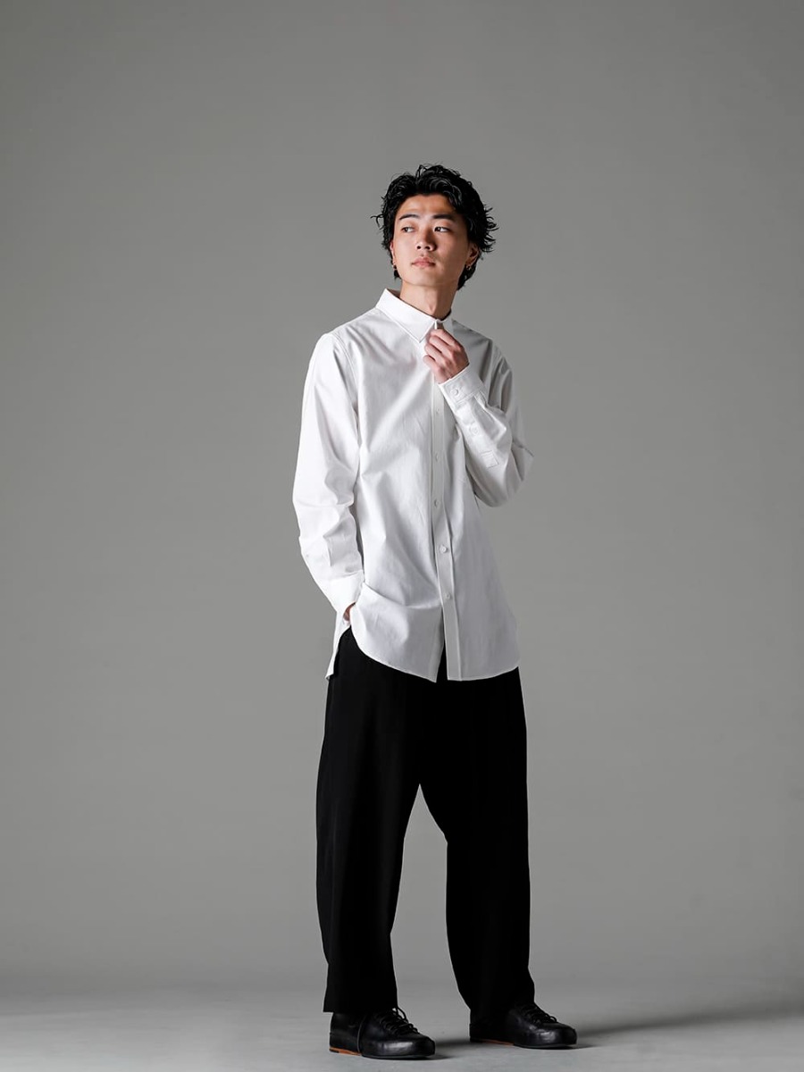Yohji Yamamoto-ヨウジヤマモト 2022SS(春夏) Yohji Yamamoto-ヨウジヤマモト - 2022SS(春夏) collection Style #3 3-004