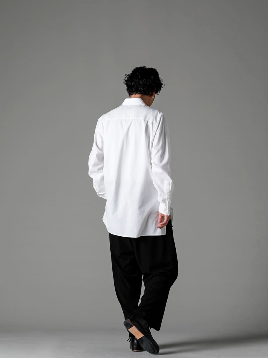 Yohji Yamamoto-ヨウジヤマモト 2022SS(春夏) Yohji Yamamoto-ヨウジヤマモト - 2022SS(春夏) collection Style #3 3-005