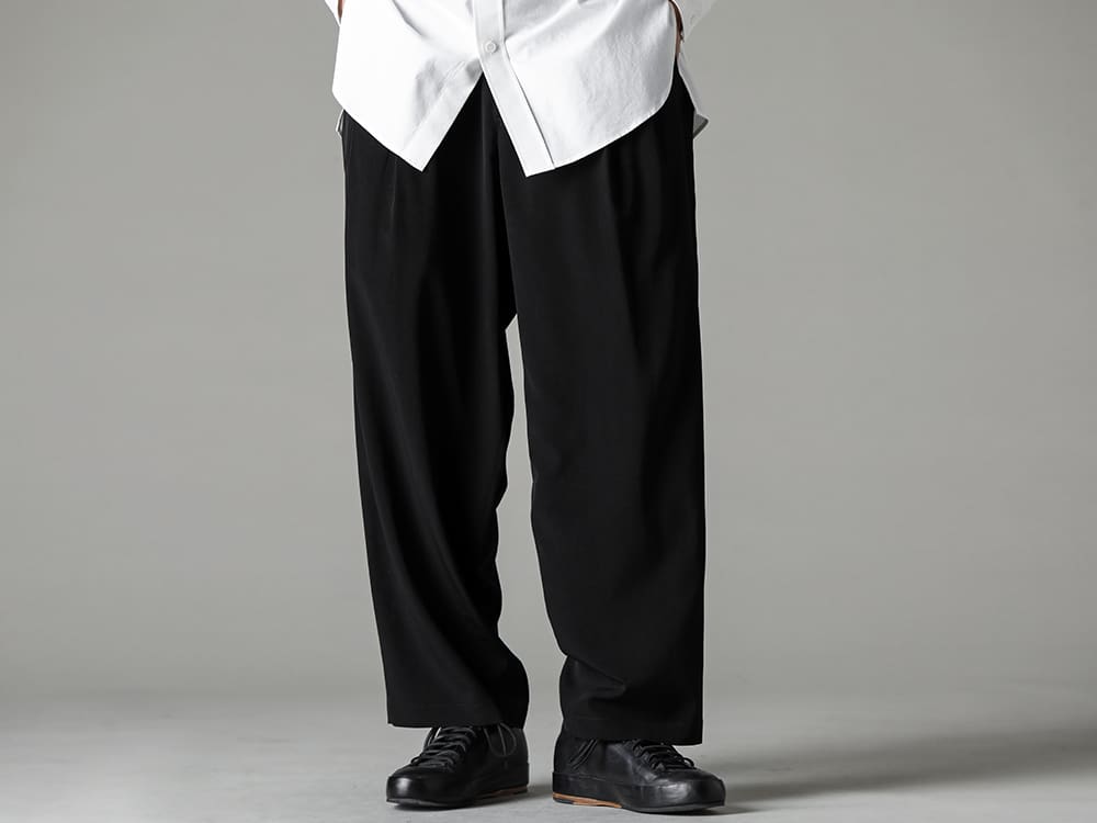 Yohji Yamamoto-ヨウジヤマモト 2022SS(春夏) Yohji Yamamoto-ヨウジヤマモト - 2022SS(春夏) collection Style #3 3-005