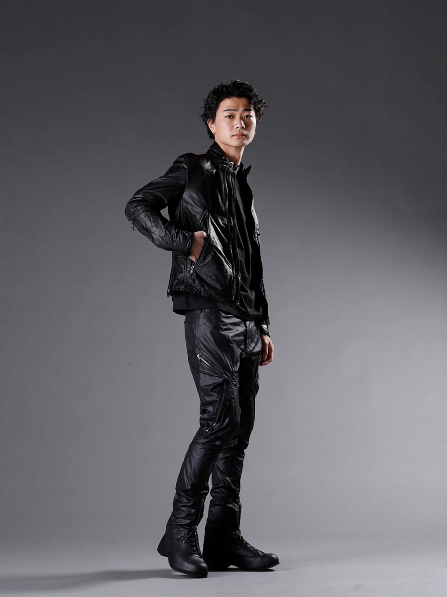 The Viridi-anne 2022-23AW Goat Leather Jacket JULIUS Mix Style