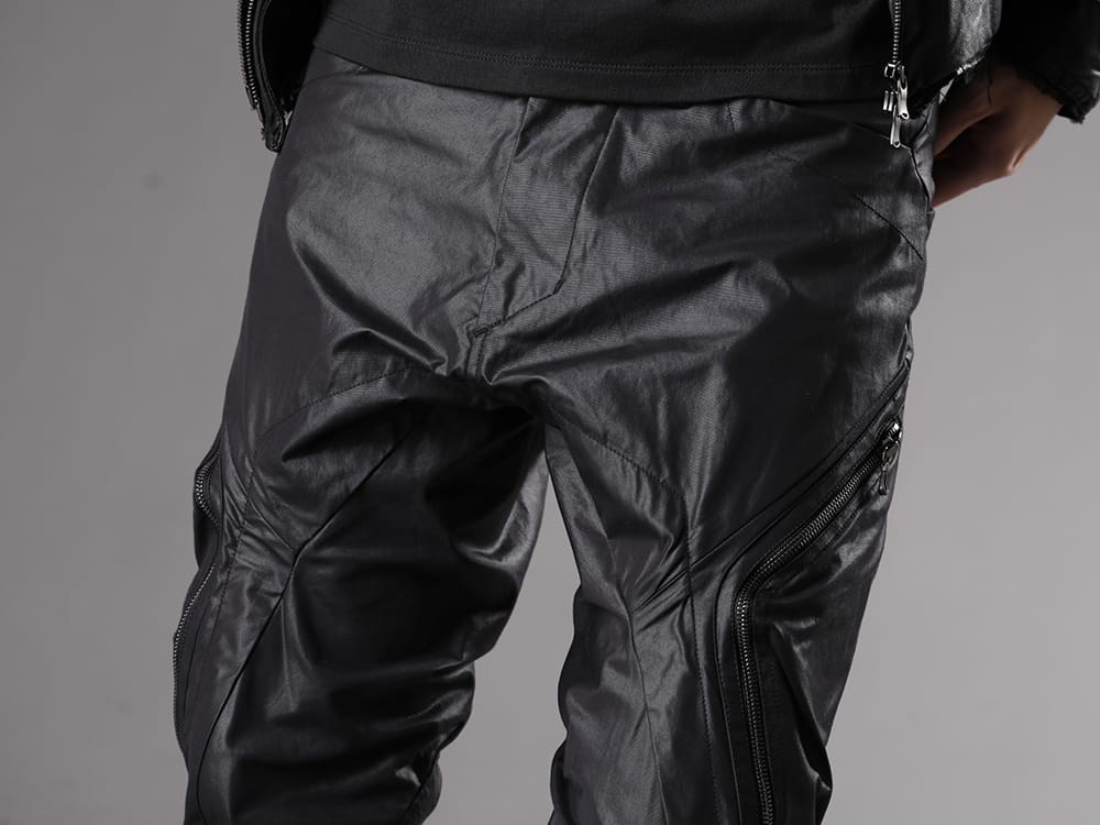 JULIUS 2022-23AW - Cargo pants with a glossy and elegant look. - 797PAM12(Cargo Pants Polyester Cotton Cloth) - 3-004