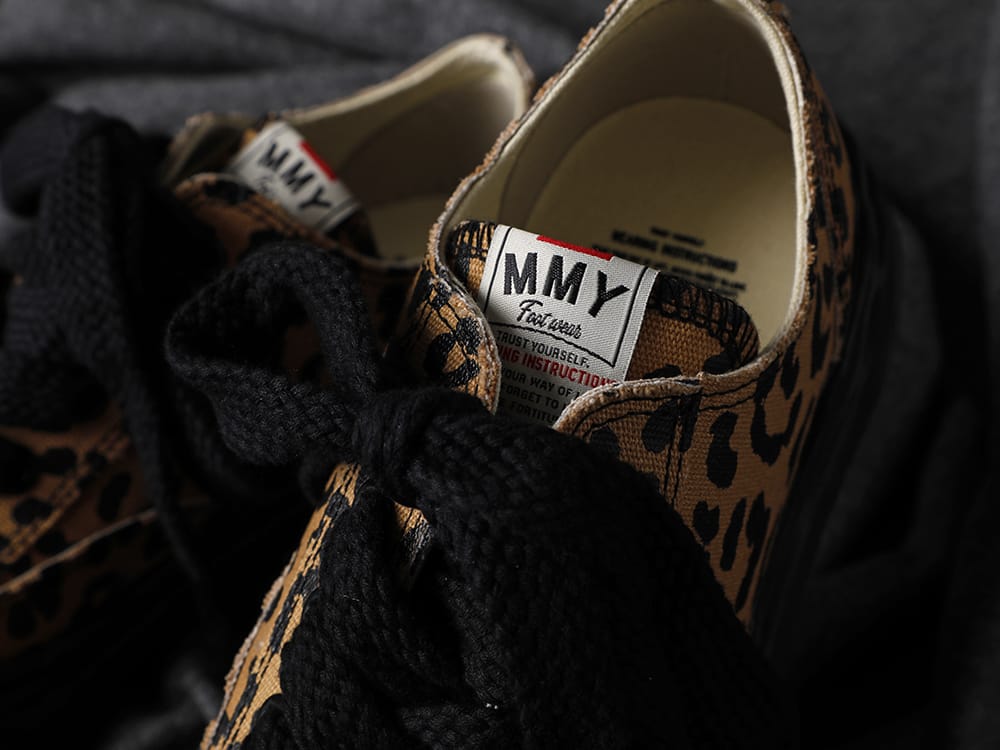 Maison MIHARAYASUHIRO - メゾン ミハラヤスヒロ 23SS -PETERSON Low- original sole canvas sneakers Leopard Brown 2-001