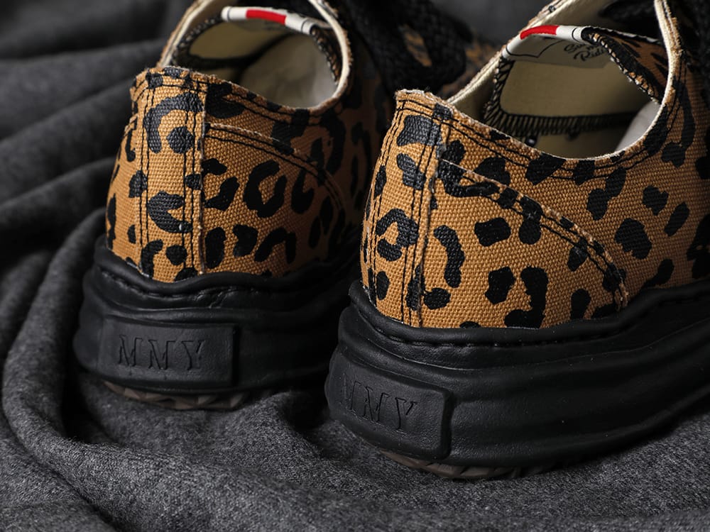 Maison MIHARAYASUHIRO - メゾン ミハラヤスヒロ 23SS -PETERSON Low- original sole canvas sneakers Leopard Brown 2-003