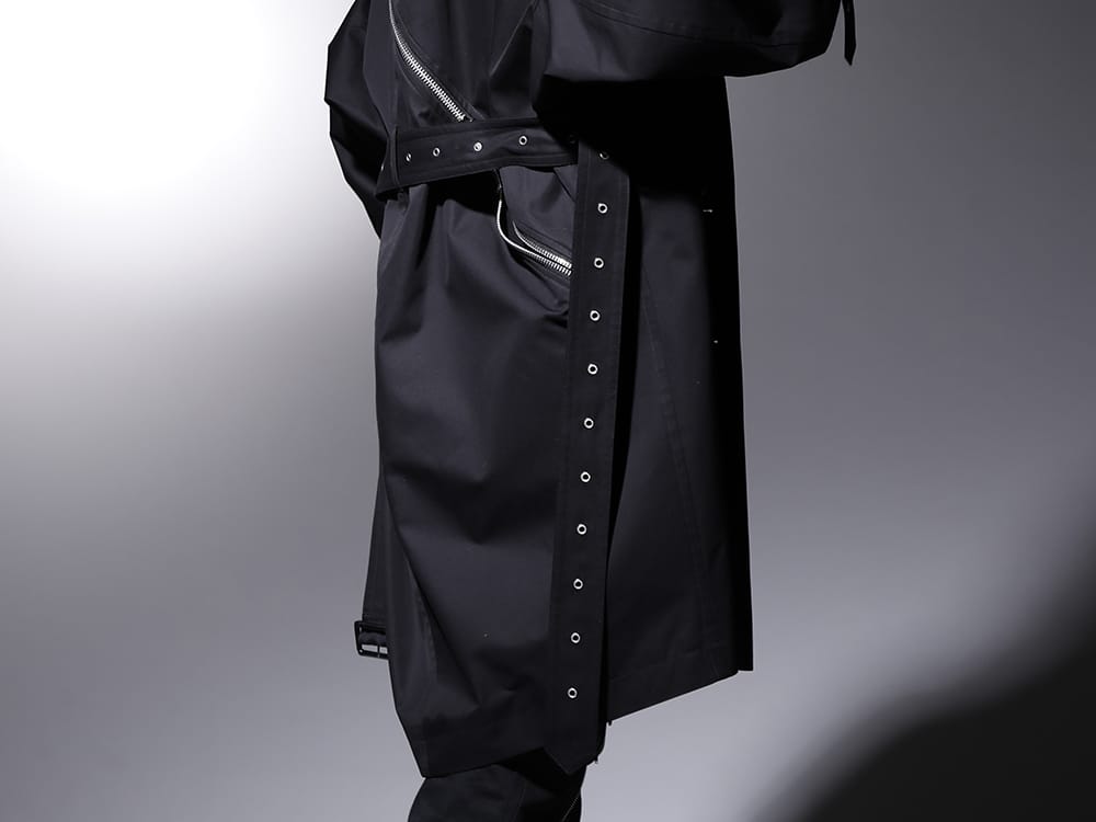 タカヒロミヤシタ ザソロイスト 2022-23AW - 今季らしいディテールを取り入れたコート - sj.0010AW22(ダブルジップ バルーンシェイプド トレンチコート) - 2-007