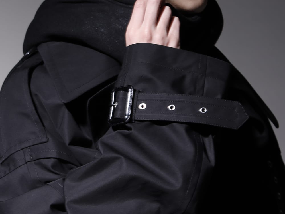 タカヒロミヤシタ ザソロイスト 2022-23AW - 今季らしいディテールを取り入れたコート - sj.0010AW22(ダブルジップ バルーンシェイプド トレンチコート) - 2-010