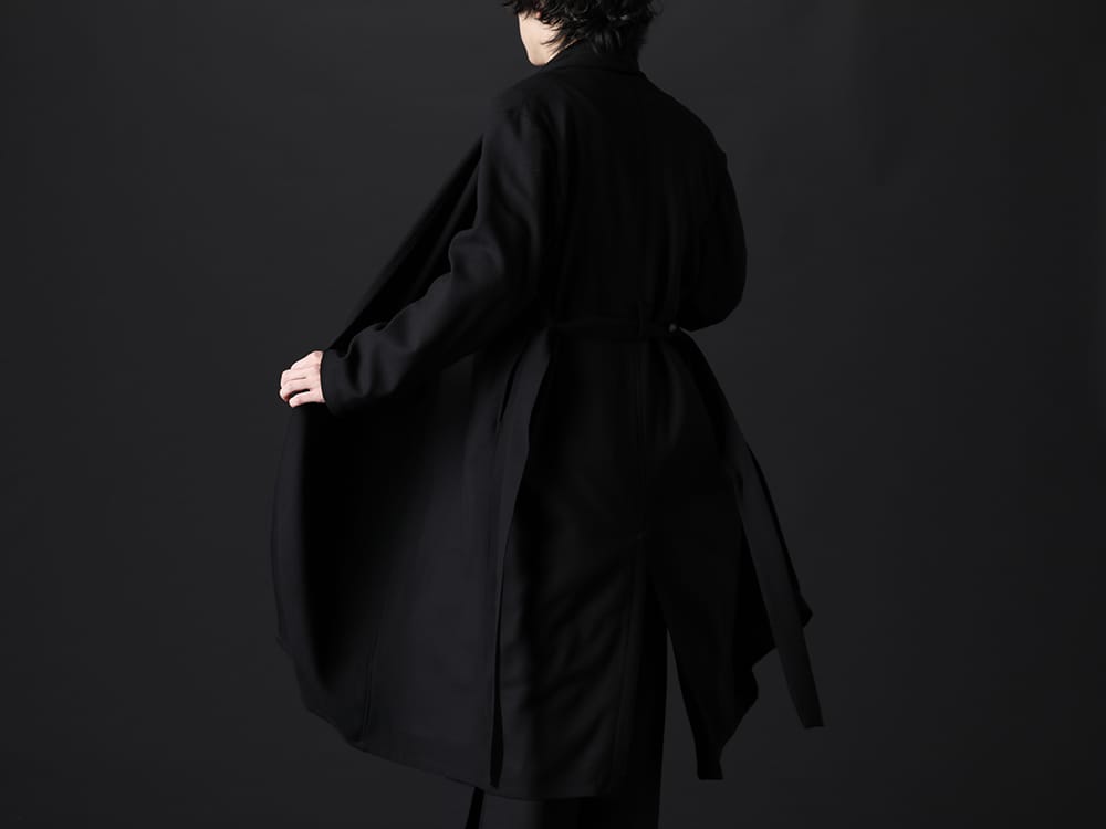 クジャク 2022-23AW - ライトな羽織としてオールシーズン着用を楽しめるkujakuのロングカーディガン。 - KJ-22AW20(イブキフロ カーディガン) - 3-006