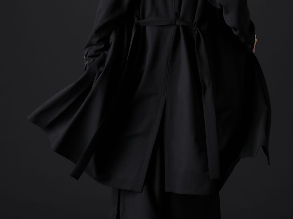 クジャク 2022-23AW - ライトな羽織としてオールシーズン着用を楽しめるkujakuのロングカーディガン。 - KJ-22AW20(イブキフロ カーディガン) - 3-011